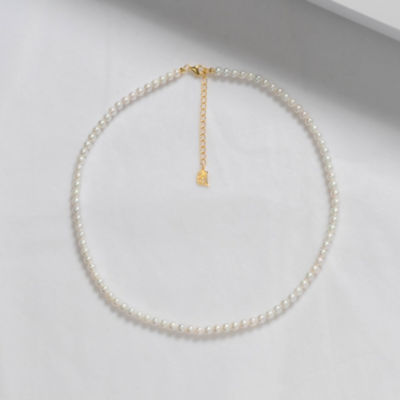 Pearly Lustre Top Lustre White Freshwater Pearl Necklace WN00511 2