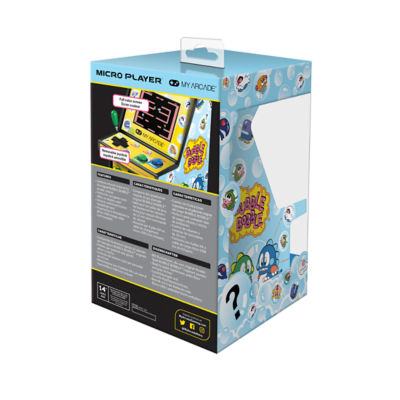 My Arcade Bubble Bobble Micro Player 3241 Handheld Games 6