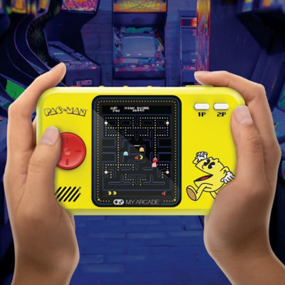 My Arcade Pac-Man Pocket Player Pro with Carrying Case 7143 Handheld Games 7