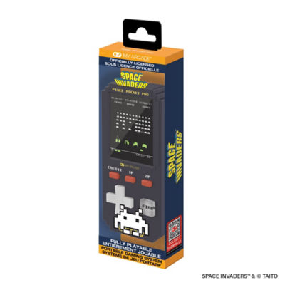 My Arcade Space Invaders Pixel Pocket Pro 7133 Handheld Games 3