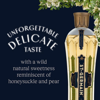 ST GERMAIN ELDERFLOWER LIQUEUR 750ML 4