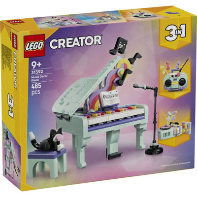 LEGO 乐高 31392 钢琴与猫 1
