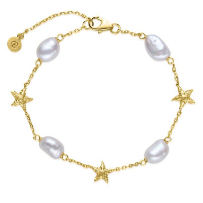 Pearly Lustre Elegant Freshwater Pearl Bracelet WB00363 | SANDS 1