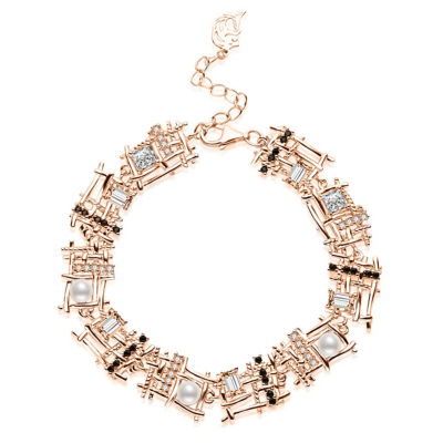 Pearly Lustre Top Grade Freshwater Pearl Bracelet WB00304 | TWEED 1