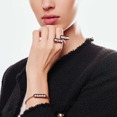 Pearly Lustre Top Grade Freshwater Pearl Ring WR00224 | DECO 7