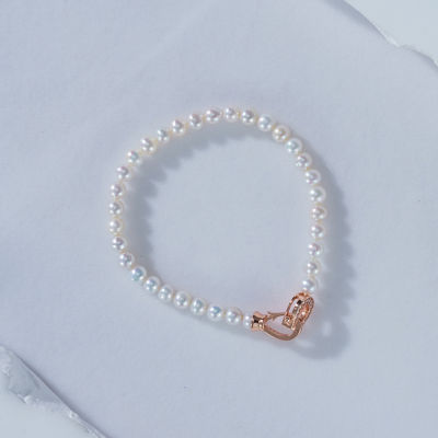 Pearly Lustre Top Lustre Freshwater Pearl Bracelet WB00209 6