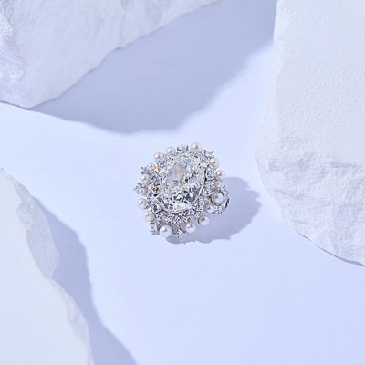 Pearly Lustre Freshwater Pearl Brooch WC00066 | CELESTE 6
