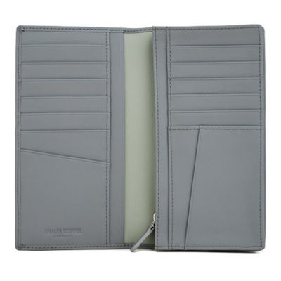 BRAUN BÜFFEL Braun Buffel Anders Bifold Long Wallet With Zip Compartment in Circular Grey 4
