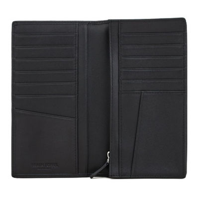 BRAUN BÜFFEL Braun Buffel Anders Bifold Long Wallet With Zip Compartment in Black 4