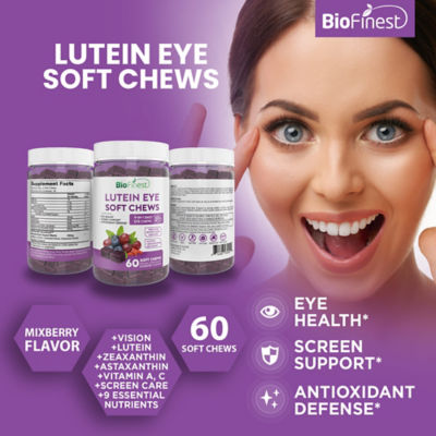 Biofinest 叶黄素护眼软咀嚼片 3
