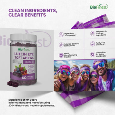 Biofinest 叶黄素护眼软咀嚼片 9