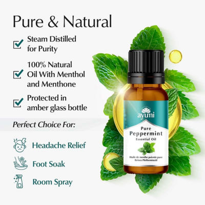 Ayumi Pure Peppermint Essential Oil 15ml 7