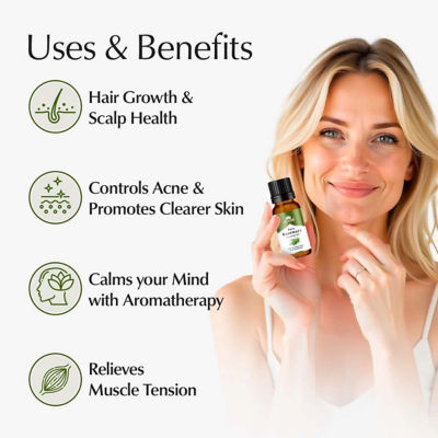Ayumi Pure Rosemary Essential Oil 15ml 3