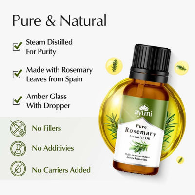 Ayumi Pure Rosemary Essential Oil 15ml 6