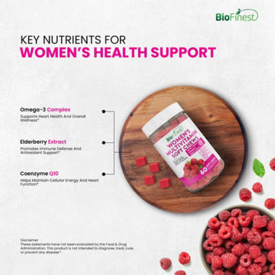 Biofinest 女性复合维生素软咀嚼片 8