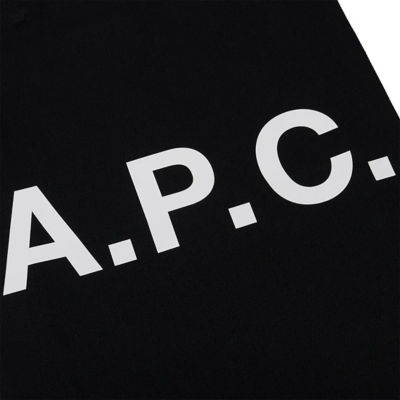 A.P.C. Lou Unisex Tote Bag Black Noir COZZS-M61442 4