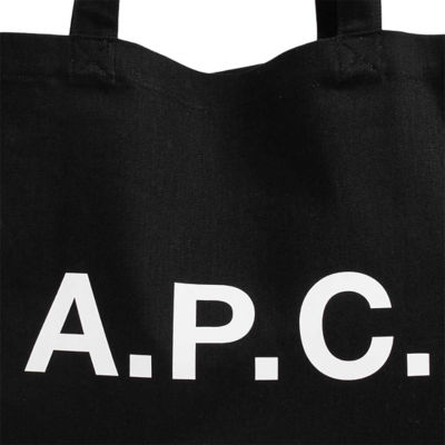 A.P.C. Diane Unisex Shopping Tote Bag Black COZZS-M61443 3