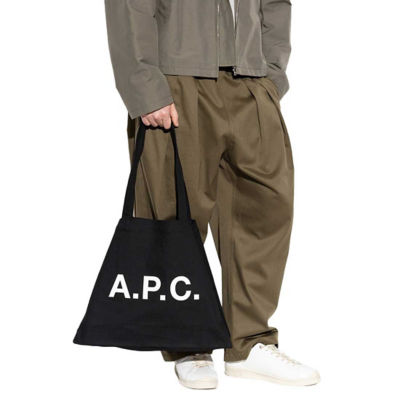 A.P.C. Diane Unisex Shopping Tote Bag Black COZZS-M61443 5