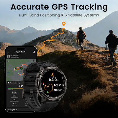 KOSPET TANK T4C GPS Round Smartwatch 4