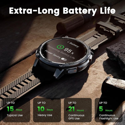 KOSPET TANK T4C GPS Round Smartwatch 5