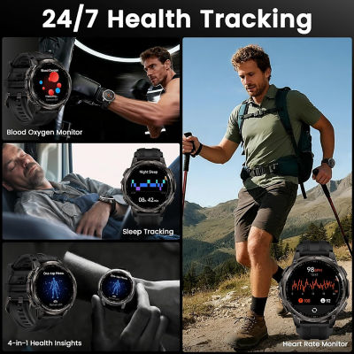 KOSPET TANK T4C GPS Round Smartwatch 6