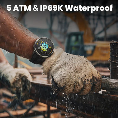 KOSPET TANK T4C GPS Round Smartwatch 8