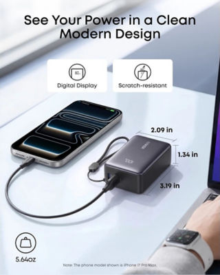 Anker Zolo CCC with QR Power Bank 5000mAh 15W Fast Charging Compact Portable Charger A110K 5
