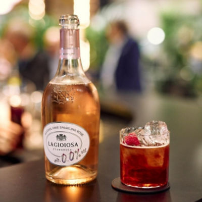 La Gioiosa Rose Sparkling Alcohol Free NV 750ml 4