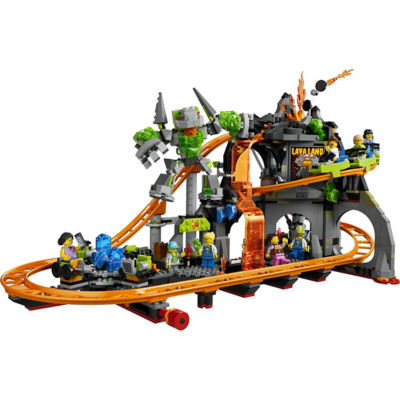 LEGO City 60501 Lava Land Roller Coaster Park 3