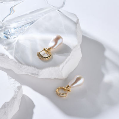 Pearly Lustre Elegant Baroque Pearl Earrings WE00875 5