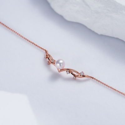 Pearly Lustre Top Grade Freshwater Pearl Bracelet WB00216 | STARRY 2