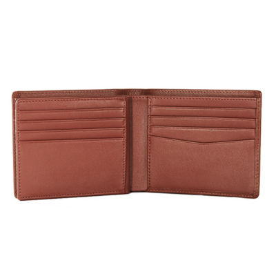 BRAUN BÜFFEL Braun Buffel L'homme Centre Flap Cards Wallet in Sepia 5