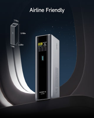 CUKTECH 15 Ultra 20000mAh 3C Power Bank 210W Fast Charging Portable Charger 7