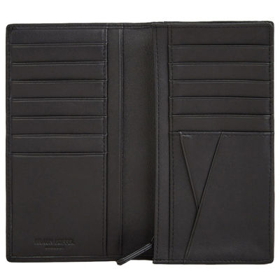 BRAUN BÜFFEL Braun Buffel Haas Bifold Long Wallet With Zip Compartment in Black 4