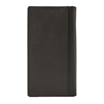 BRAUN BÜFFEL Braun Buffel Ikon Bifold Long Wallet With Zip Compartment in Black 3