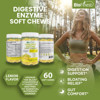 Biofinest消化酶软咀嚼片 3
