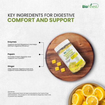Biofinest消化酶软咀嚼片 8