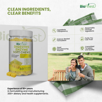 Biofinest消化酶软咀嚼片 9