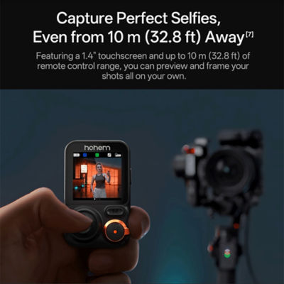 Hohem iSteady MT3 Pro AI Humen & Object Tracking Camera Gimbal Stabilizer 6