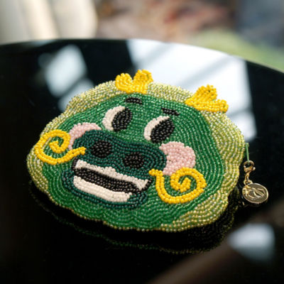 COCOONESE Beaded Coin Purse - Dragon 4
