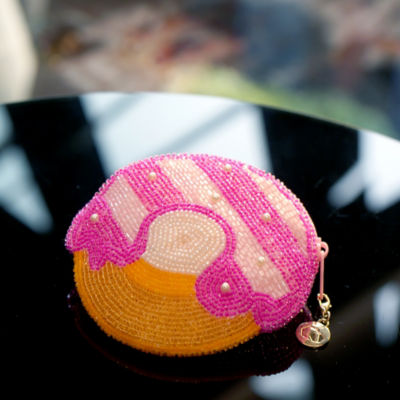 COCOONESE Beaded Coin Purse - Donut 4