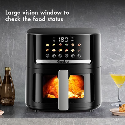 GAABOR AIR FRYER 8L BLACK AF-80T01A 5