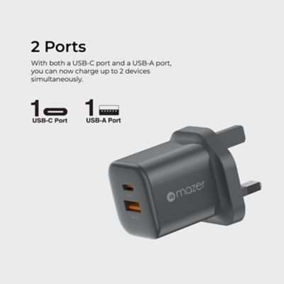 Mazer PrestigeGaN V6 Wall Charger PD35W Mini Prestige GAN Charger Combo - M-G35W-V6UK 6