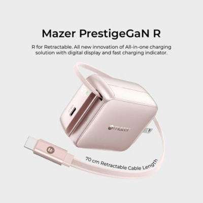 Mazer PrestigeGaN R 67W GaN Wall Charger - M-G67W-R6 5