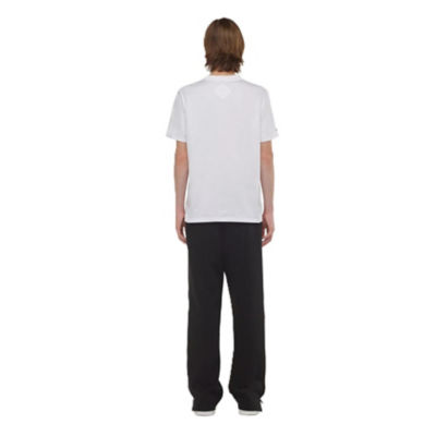 MCM Laurel Logo Print T-Shirt in Organic Cotton (White - M size) 6