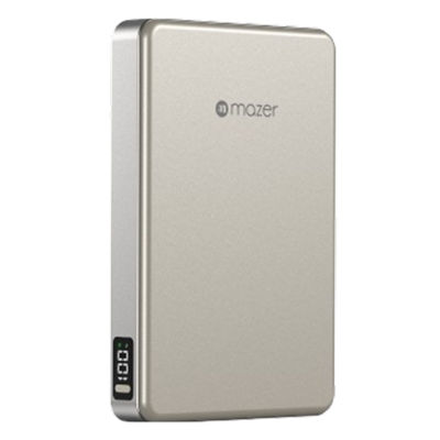 Mazer (CCC + QR) Qi2.2 认证 25W 10000mAh 磁吸无线移动电源 - M-MagAir31 1