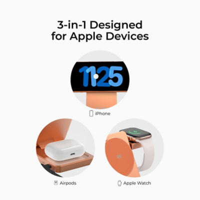 Mazer Qi2.2 Certified 25W Foldable 3-in-1 Wireless Charger - M-MagFold07 6