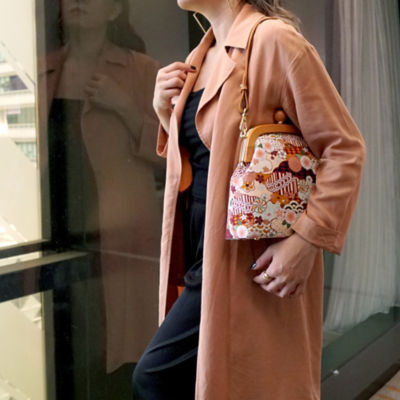 COCOONESE Jupiter Clasp Shoulder Bag - Natsume (Red) 4