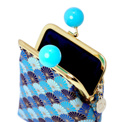 COCOONESE Clutch Purse - Kikkamon (Blue) 3