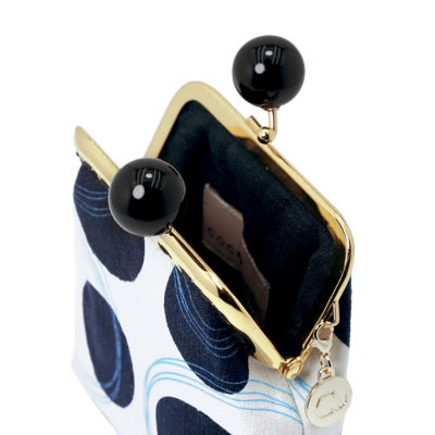 COCOONESE Clutch Purse - Dotted B&W 3